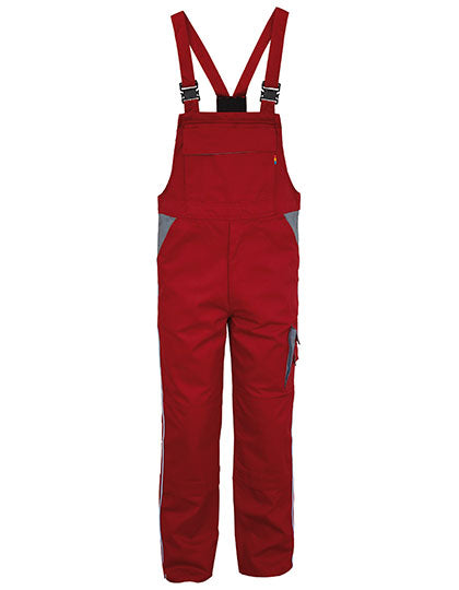 Personalisierbare Unisex Kontrast Latzhose - Untersetzte Grössen (25-29)