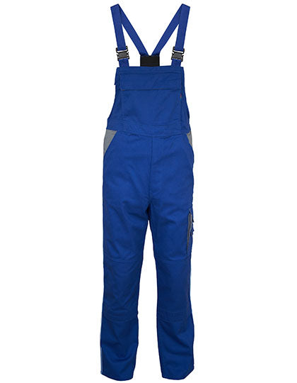 Personalisierbare Unisex Kontrast Latzhose - Untersetzte Grössen (25-29)