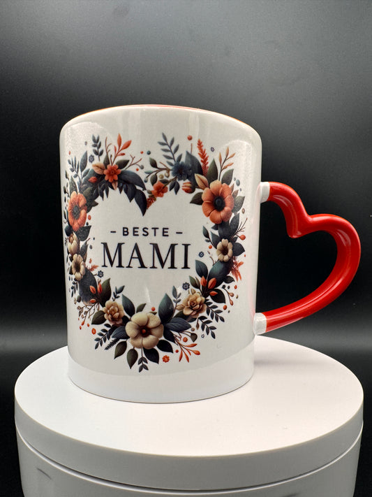 Bedruckte Porzellan Tasse – Beste Mami