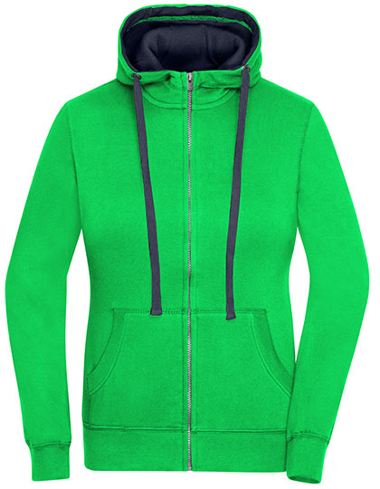 Personalisierbarer Damen Lifestyle Zip-Hoody