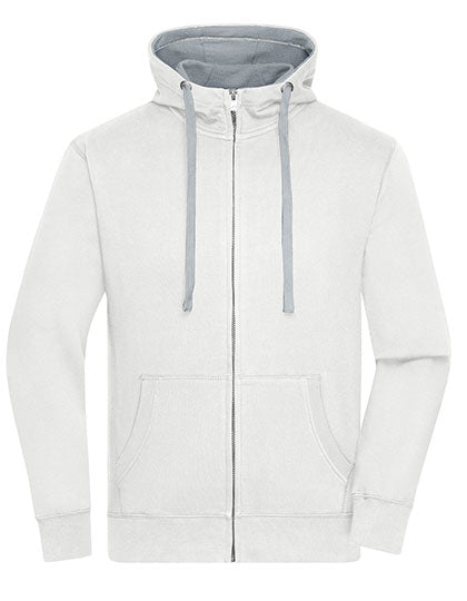 Personalisierbarer Herren Lifestyle Zip-Hoody