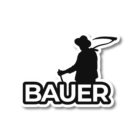 Premium Vinyl-Aufkleber - Bauer