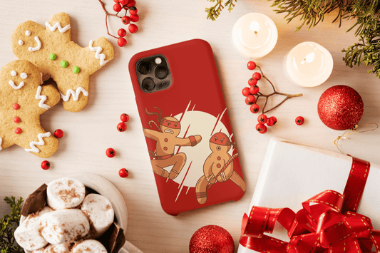 Galaxy Handyhülle - Weihnachten Lebkuchen Ninja - SmartPhone Cover