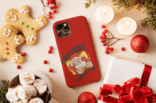 Galaxy Handyhülle - Weihnachtsmann Zockt - SmartPhone Cover