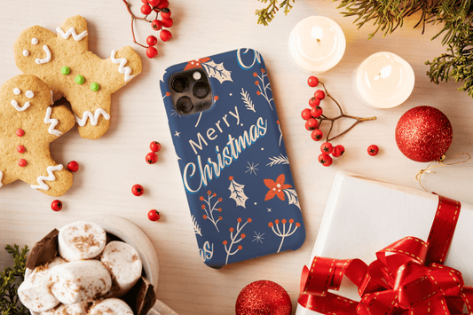 Galaxy Handyhülle - Merry Christmas Motiv - SmartPhone Cover