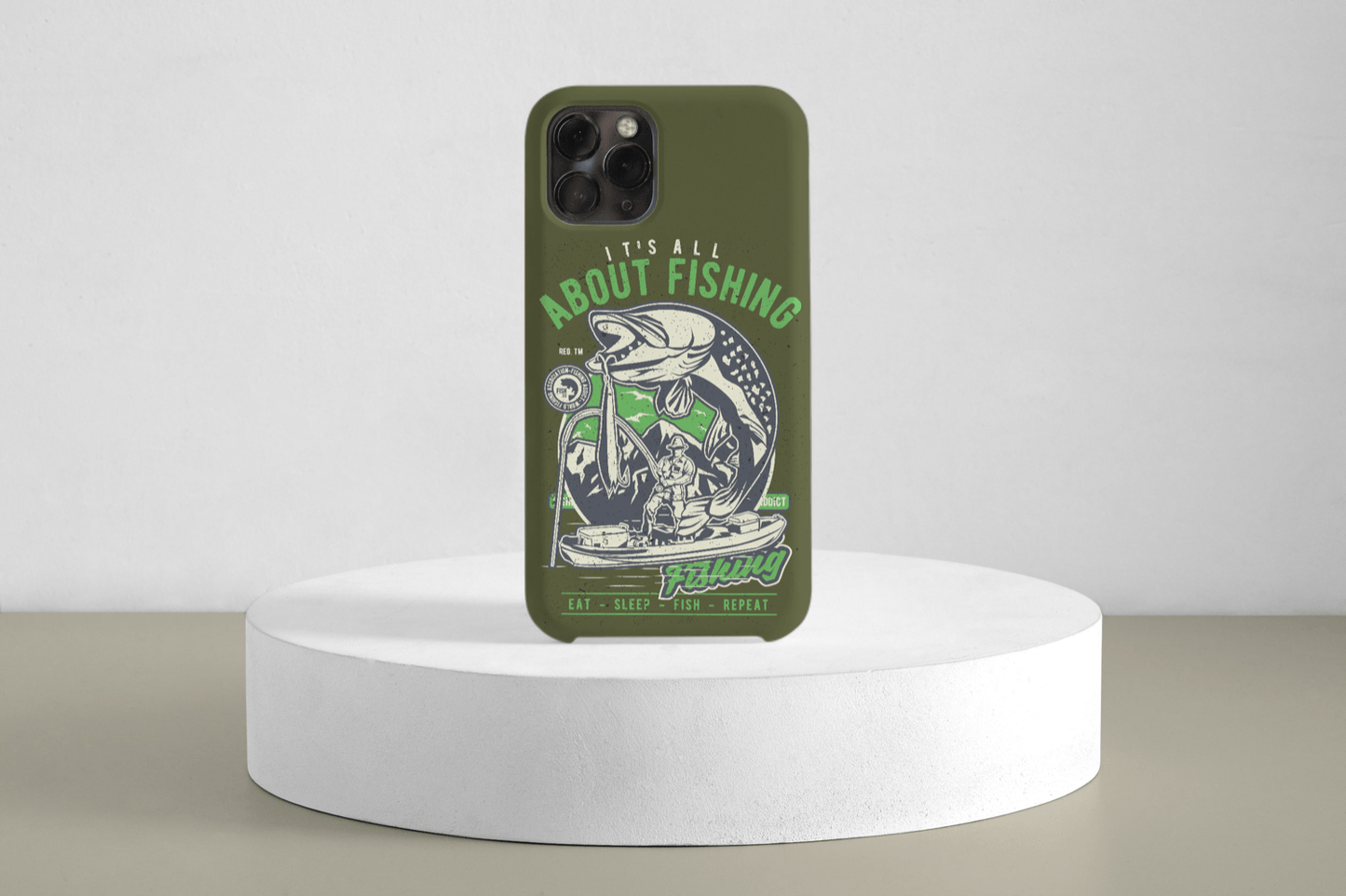 iPhone Handyhülle - It´s all about Fishing - SmartPhone Cover