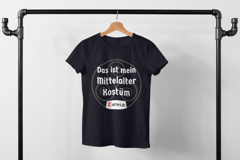 Herren T-Shirt Baumwolle - Das ist mein Mittelalter Kostüm - Turnei.ch