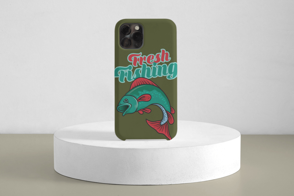 iPhone Handyhülle - Fresh Fishing - SmartPhone Cover