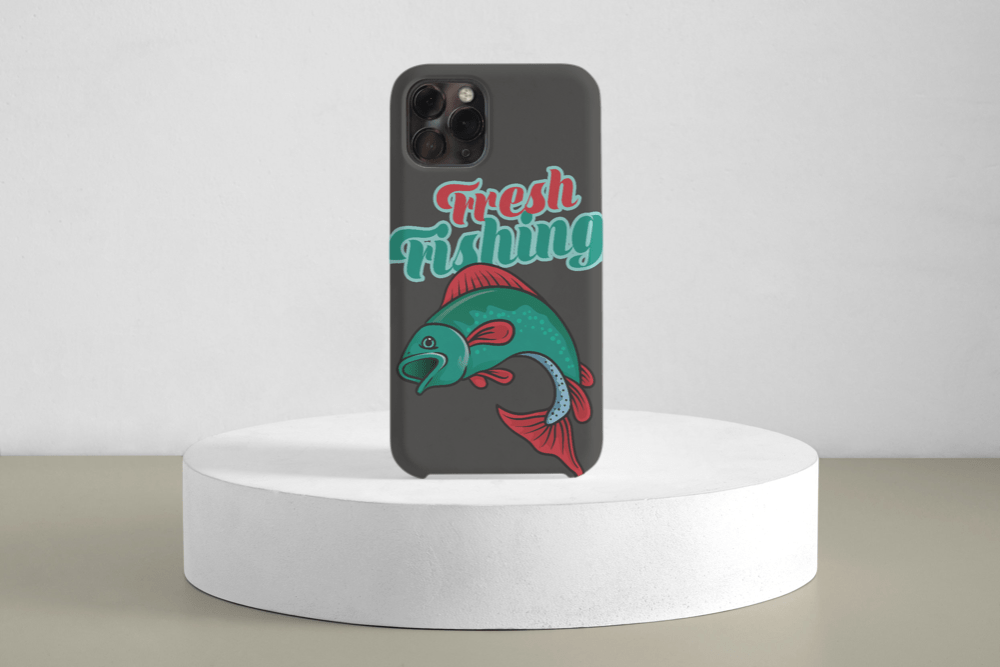 iPhone Handyhülle - Fresh Fishing - SmartPhone Cover