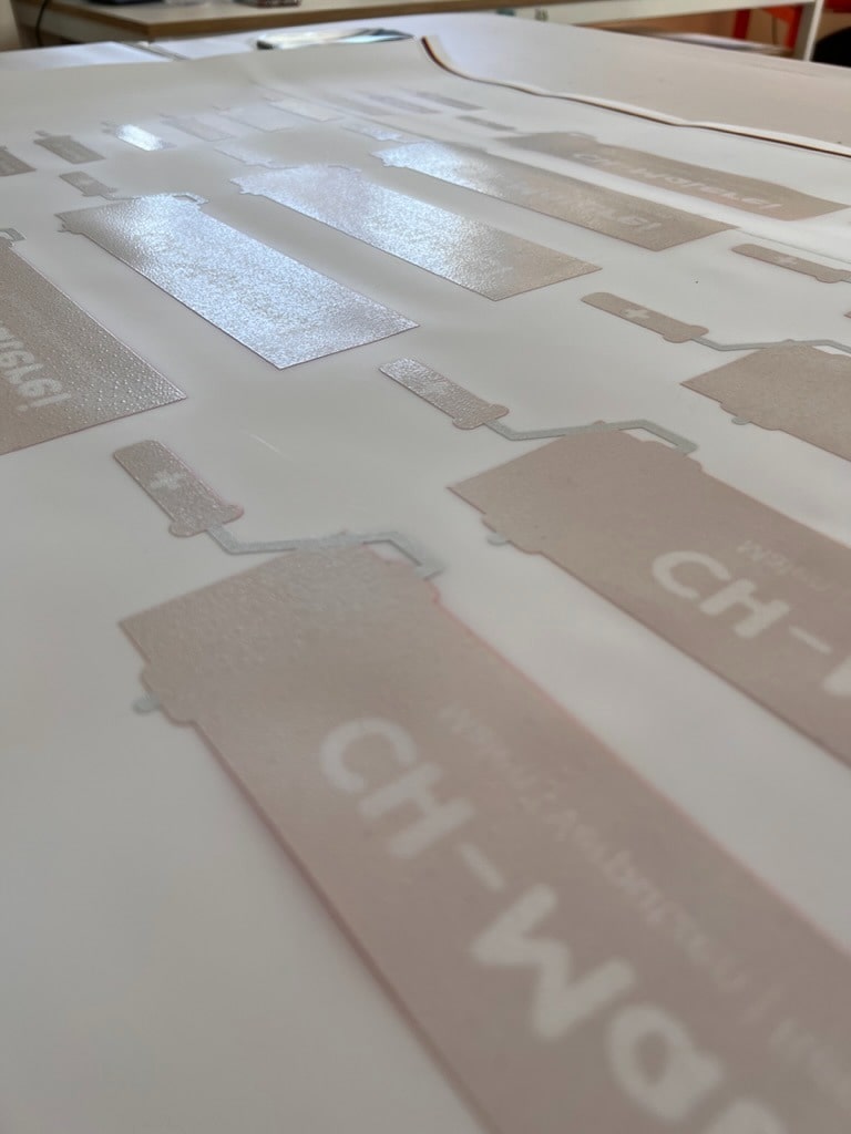54 x 100 cm Digitaltransferdruck Bogen – DTF für Textilien zum selbst pressen