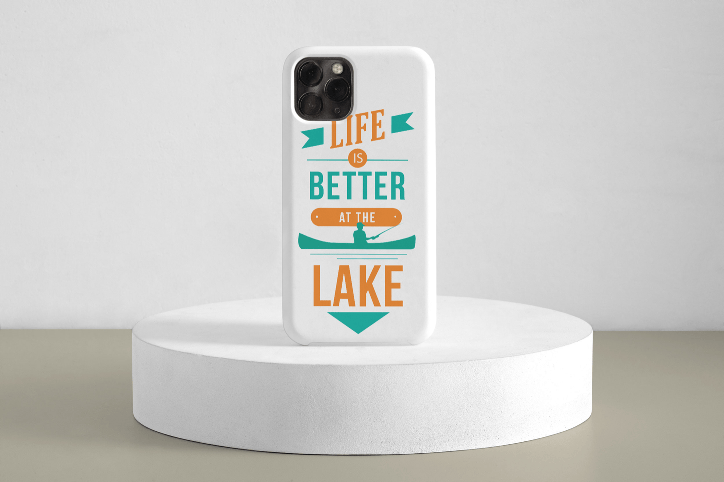 iPhone Handyhülle - Life is better at the Lake - SmartPhone Cover
